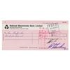 Image 1 : Beatles: Ringo Starr Signed Check