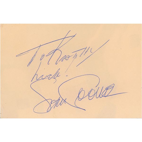 Sam Cooke and Little Richard Signatures