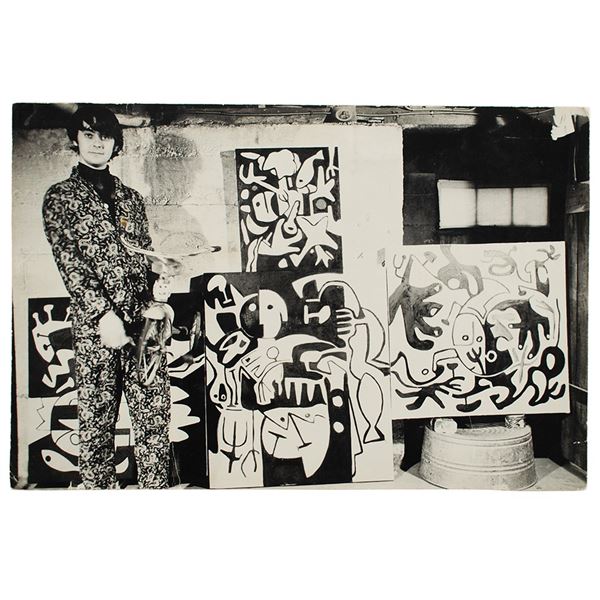'Impressions of Reality' Photograph of Bob Neuwirth by John Cooke