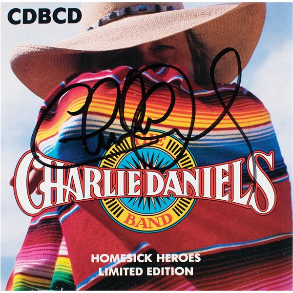 Charlie Daniels Signed CD