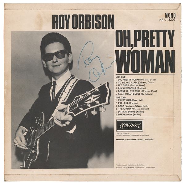 Roy Orbison Signed Album