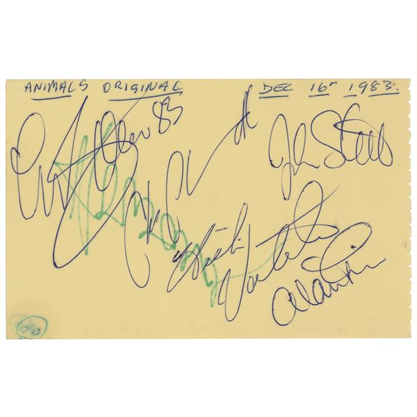 The Animals Signatures