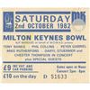 Image 1 : Genesis Original 'Six of the Best' Reunion Program and Ticket Stub