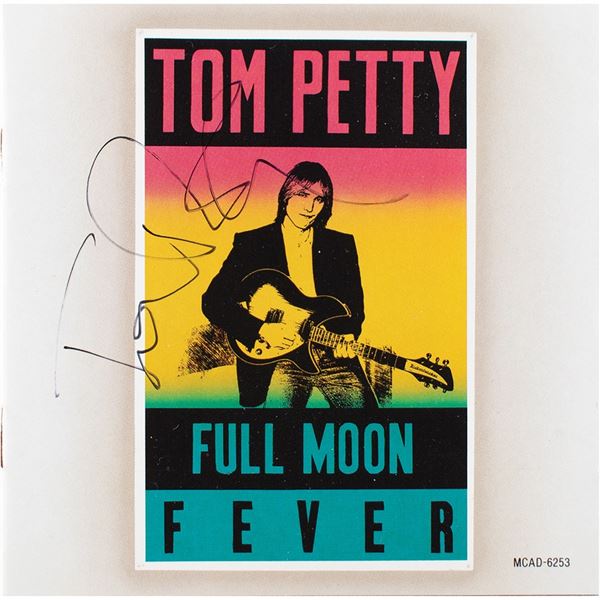 Tom Petty Signed CD