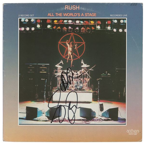 Rush Signed Album