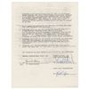 Image 2 : Stevie Wonder: Ewart Abner Document Signed
