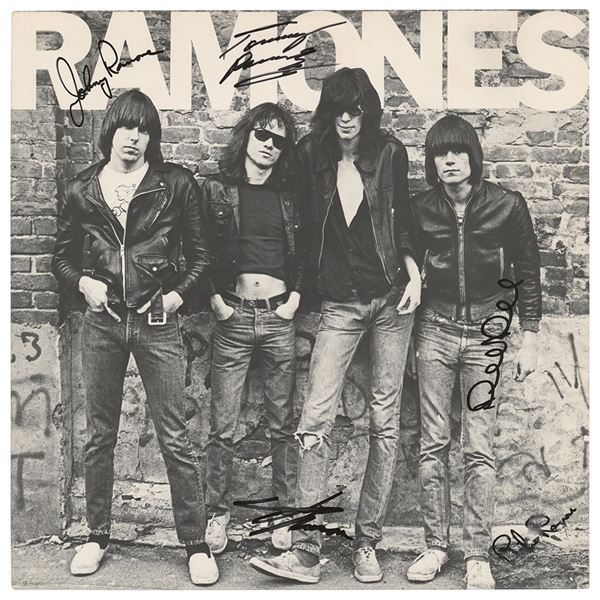 Ramones Signed Album