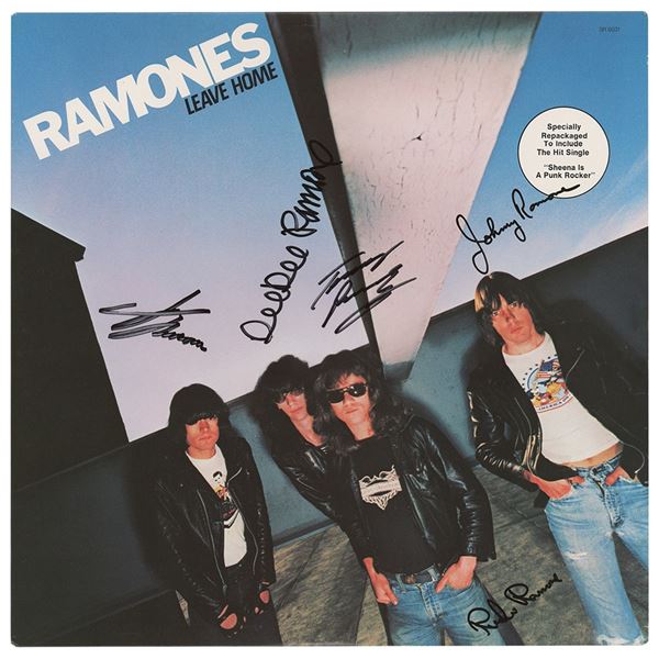 Ramones Signed Album