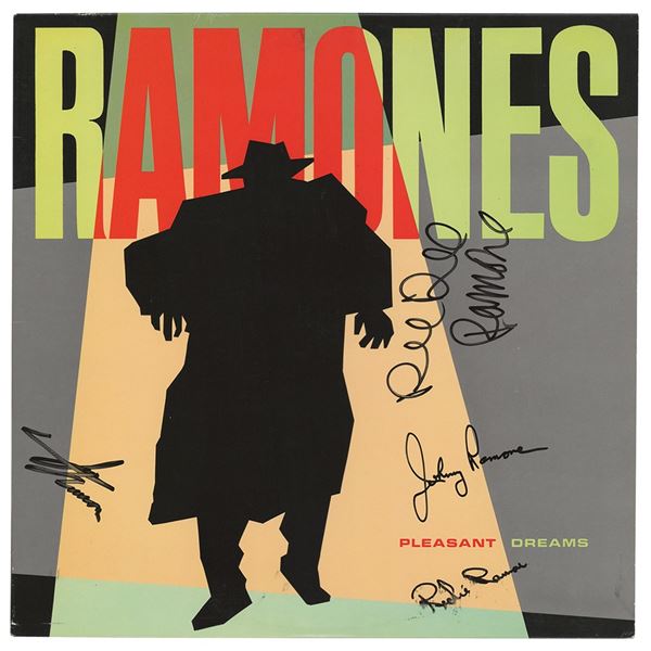 Ramones Signed Album