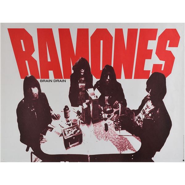 Ramones Brain Drain Poster