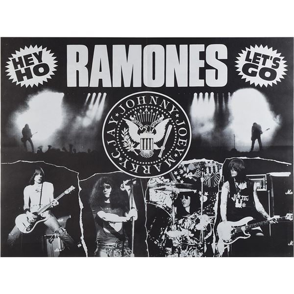 Ramones Program Poster