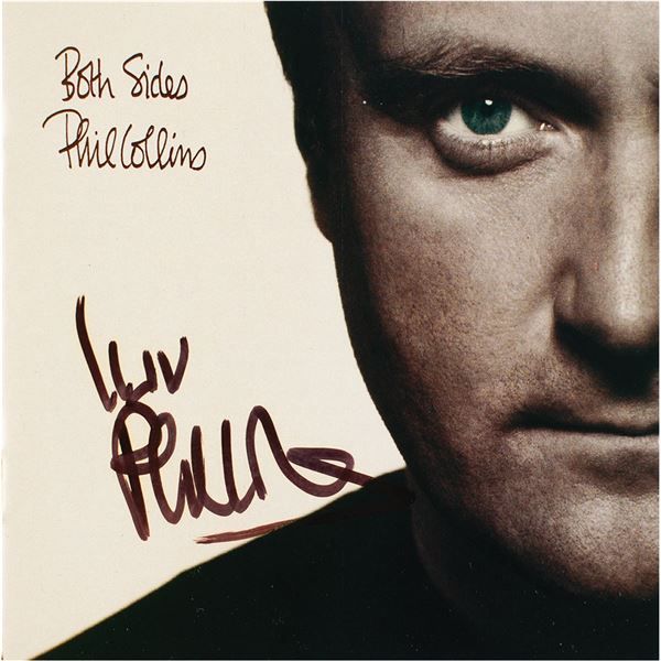 Phil Collins Signed CD