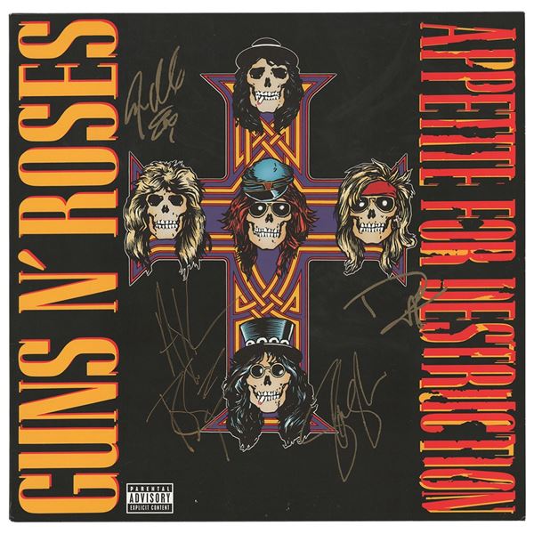 Guns N' Roses Signed Album