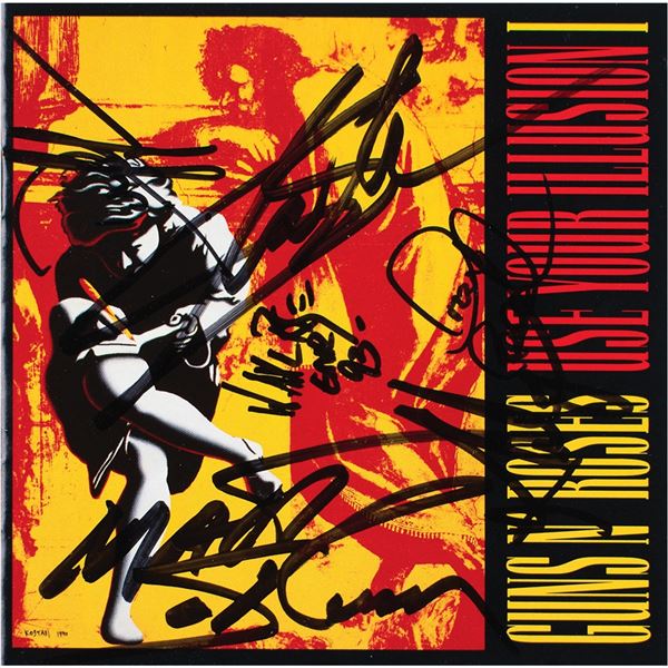 Guns N' Roses Signed CD