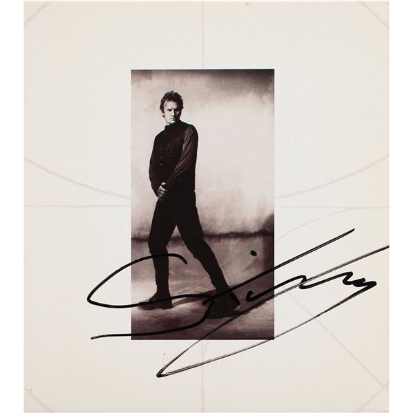Sting Signed CD