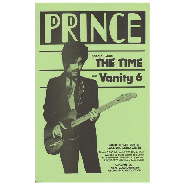 Prince 1999 Tour Poster