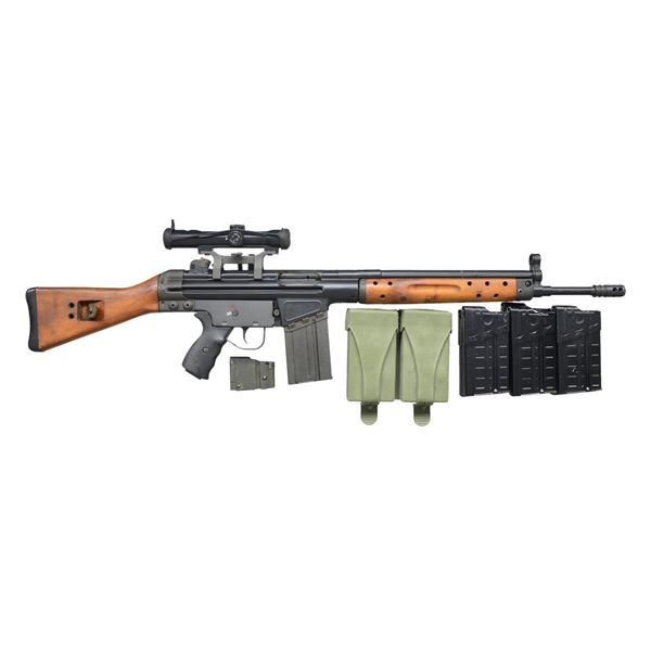 HESSE CETME H91 RIFLE W/ ILLUMINATED HENSOLDT