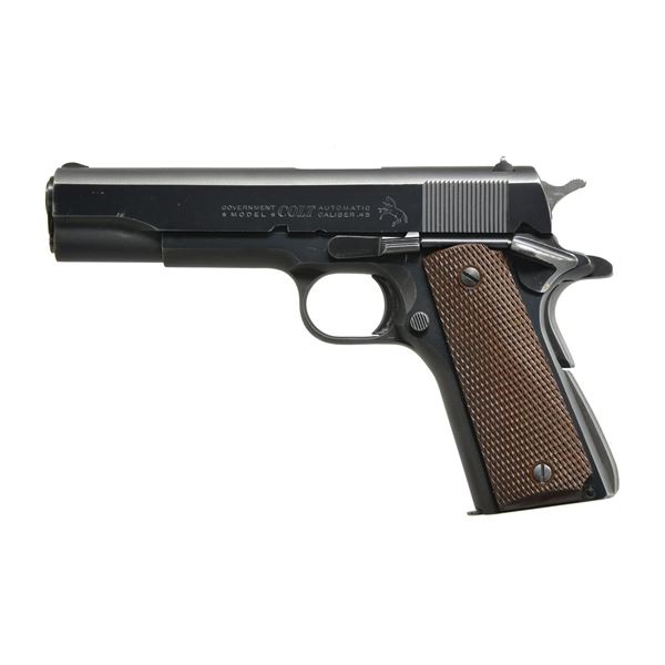 COLT 1911A1 GOVERNMENT MODEL SEMI AUTO PISTOL.