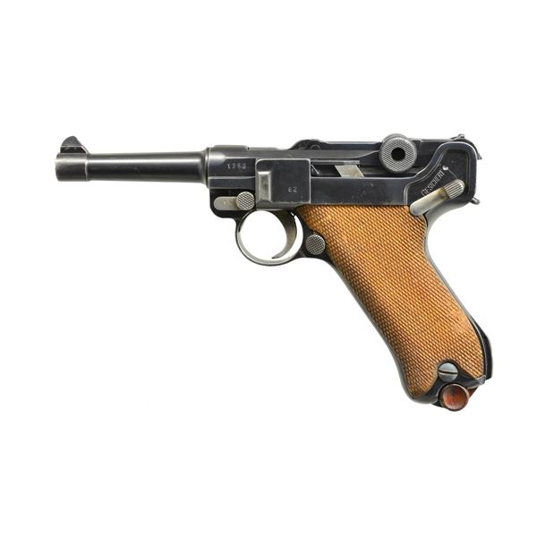 DWM COMMERCIAL LUGER SEMI- AUTO PISTOL.