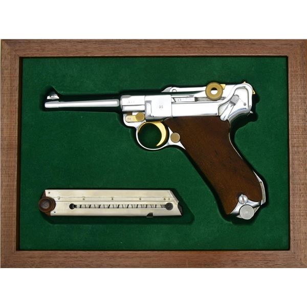 MAUSER 42 CODE LUGER SEMI-AUTO PISTOL.