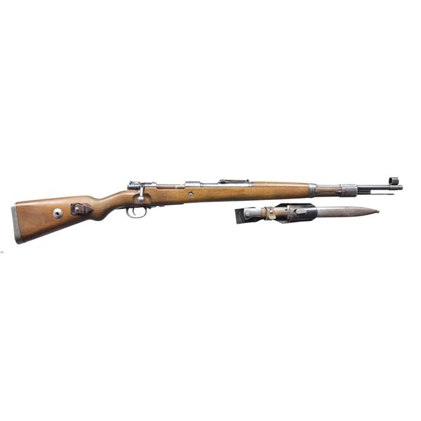WWII MAUSER (BYF) 43 DATE BOLT ACTION RIFLE.