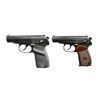 Image 1 : 2 BULGARIAN MAKAROV SEMI AUTO PISTOLS.