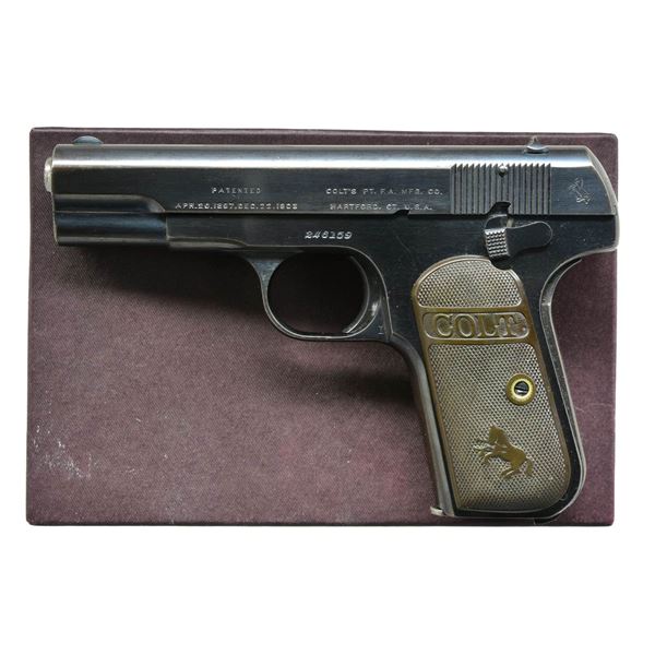 COLT MODEL 1903 SEMI AUTO PISTOL.