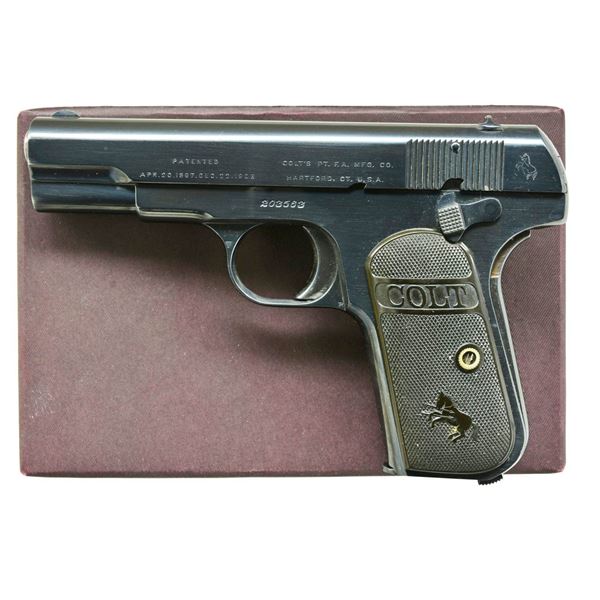 COLT MODEL 1903 SEMI AUTO PISTOL.