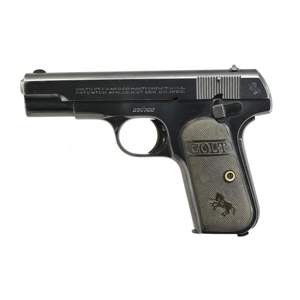 COLT 1903 POCKET HAMMERLESS SEMI AUTO PISTOL.