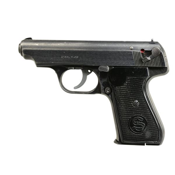 SAUER & SOHN MODEL 38-H SEMI-AUTO PISTOL.