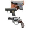 Image 1 : 3 HANDGUNS; WALTHER, LILIPUT & J.C. HIGGINS.