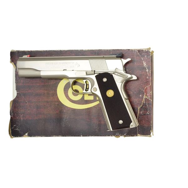 COLT GOLD CUP NATIONAL MATCH SEMI AUTO PISTOL.