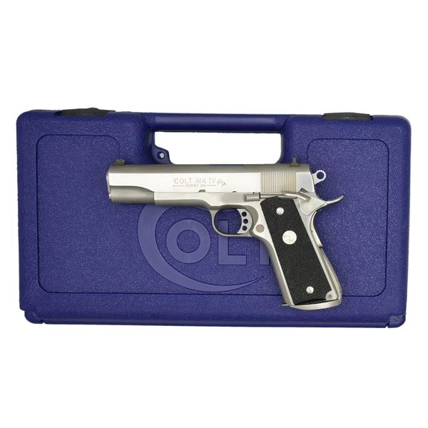 COLT MK IV SERIES 80 GOVERNMENT MODEL SA SEMI AUTO