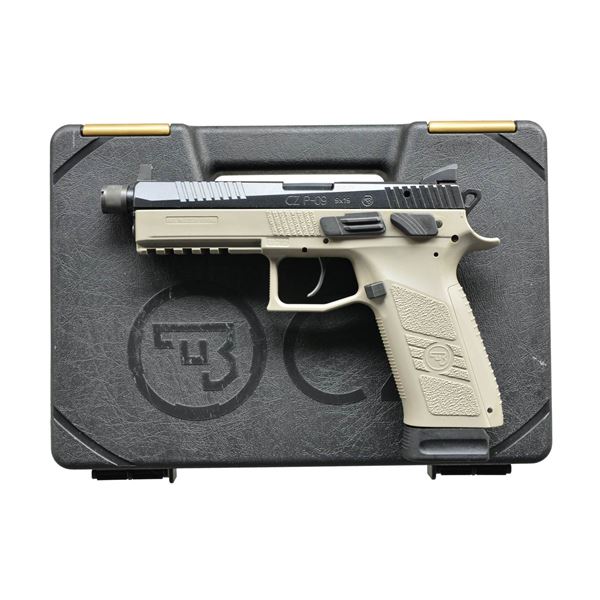 CZ URBAN GRAY SUPPRESSOR-READY MODEL P-09 SEMI-