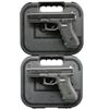 Image 1 : 2 GLOCK 22 GEN. 3 SEMI AUTO PISTOLS.