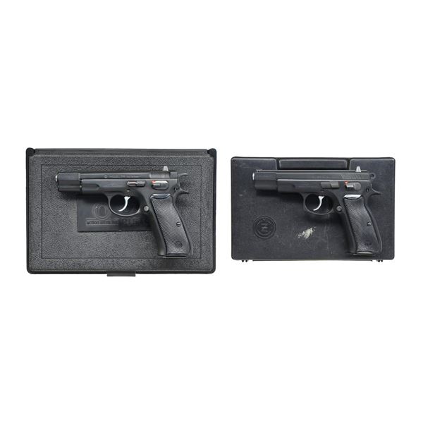2 CZECH CZ SEMI-AUTO PISTOLS.