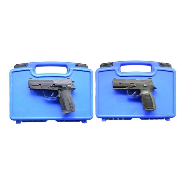 SIG PRO SP2009 & P250 COMPACT SEMI AUTO PISTOLS.