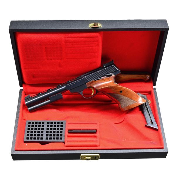 BROWNING MEDALIST TARGET PISTOL WITH CASE.