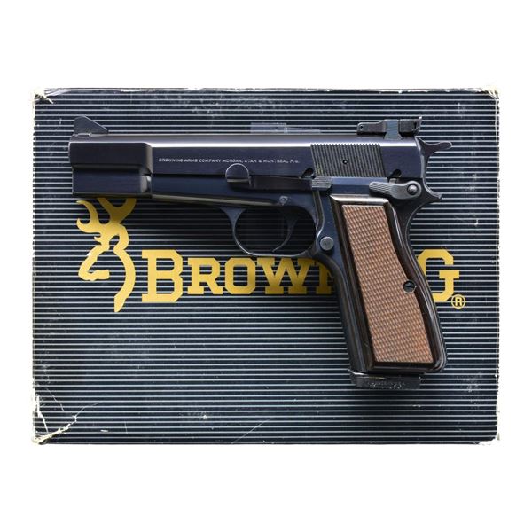 BROWNING HI POWER SA SEMI AUTO PISTOL.