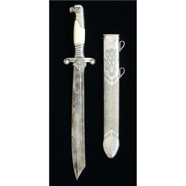 EICKHORN WWII RAD LEADERï¿½S DAGGER/HEWER.