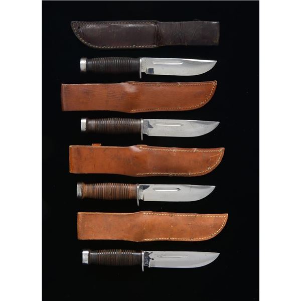 4 US FIGHTING KNIVES.