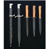 Image 3 : 5 WWII GERMAN EDGED WEAPONS.
