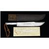 Image 1 : MASSIVE WWII CUSTOM MADE BUSH/FIGHTING KNIFE DATED