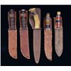Image 3 : 5 WWII FIGHTING KNIVES.