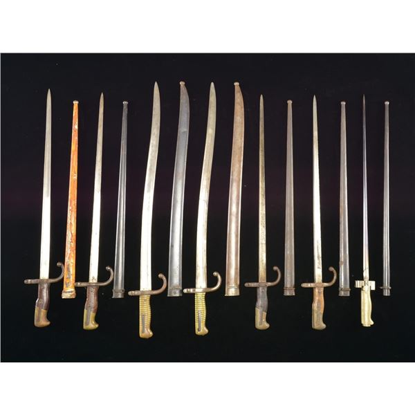 22 FRENCH BAYONETS.