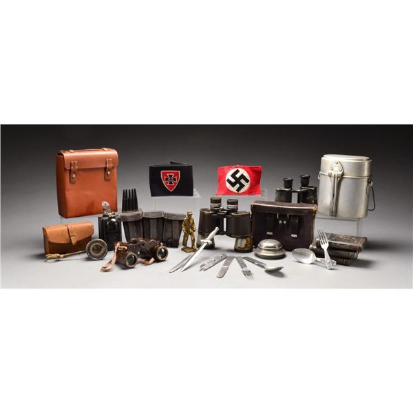 WWII GERMAN EQUIPMENT, MILITARIA, CLOTH & MORE.