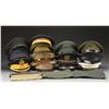 Image 2 : LARGE LOT OF MILITARY HATS MOSTLY OF THE WWII ERA.