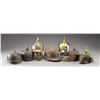 Image 1 : 6 WWI SPIKE HELMETS, 1 STAHLHELM HELMET, 2 FRONT