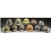 Image 1 : 11 FOREIGN HELMETS.