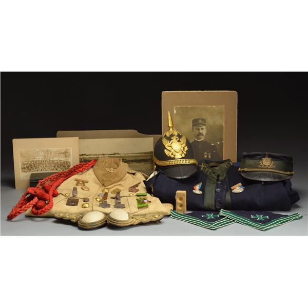 SPANISH AMERICAN WAR GROUP MOSTLY BELONGING